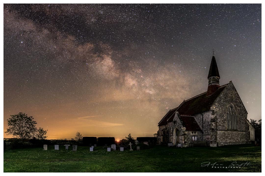 What a magical shot by member Adam Smyth @adamsmythphotos 😍

Adam writes, &quot;The MilkyWay rising over St Lawrence church nr steeple in Essex. Pretty pleased with how this turned out considering it&rsquo;s not really a dark sky area. This is a 10-