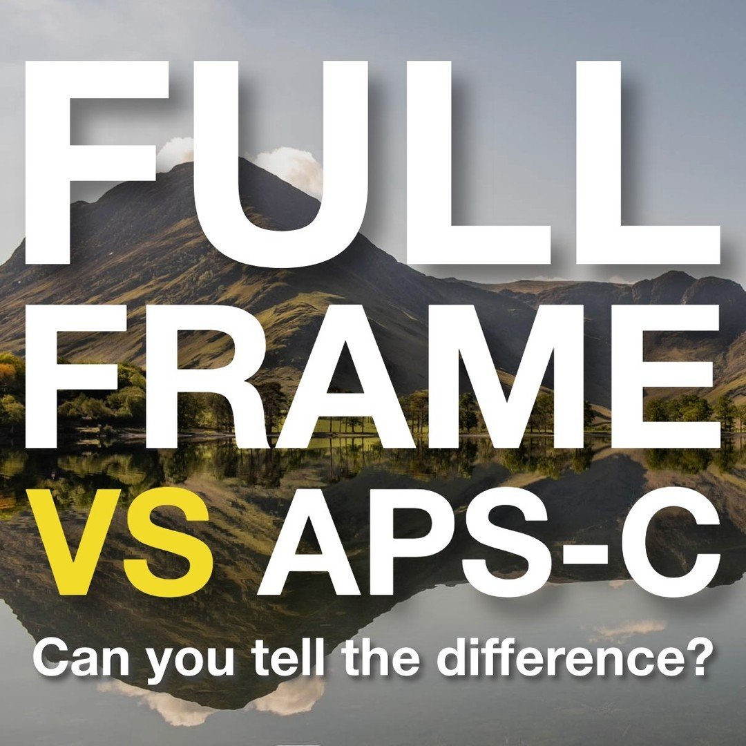 Can you tell the difference between a full-frame shot and an APS-C (crop sensor) shot? Let us know what you think the difference is 🔽

Still not sure what all the fuss is about? Check out our full video on this topic here -&gt; *Link in bio* / https