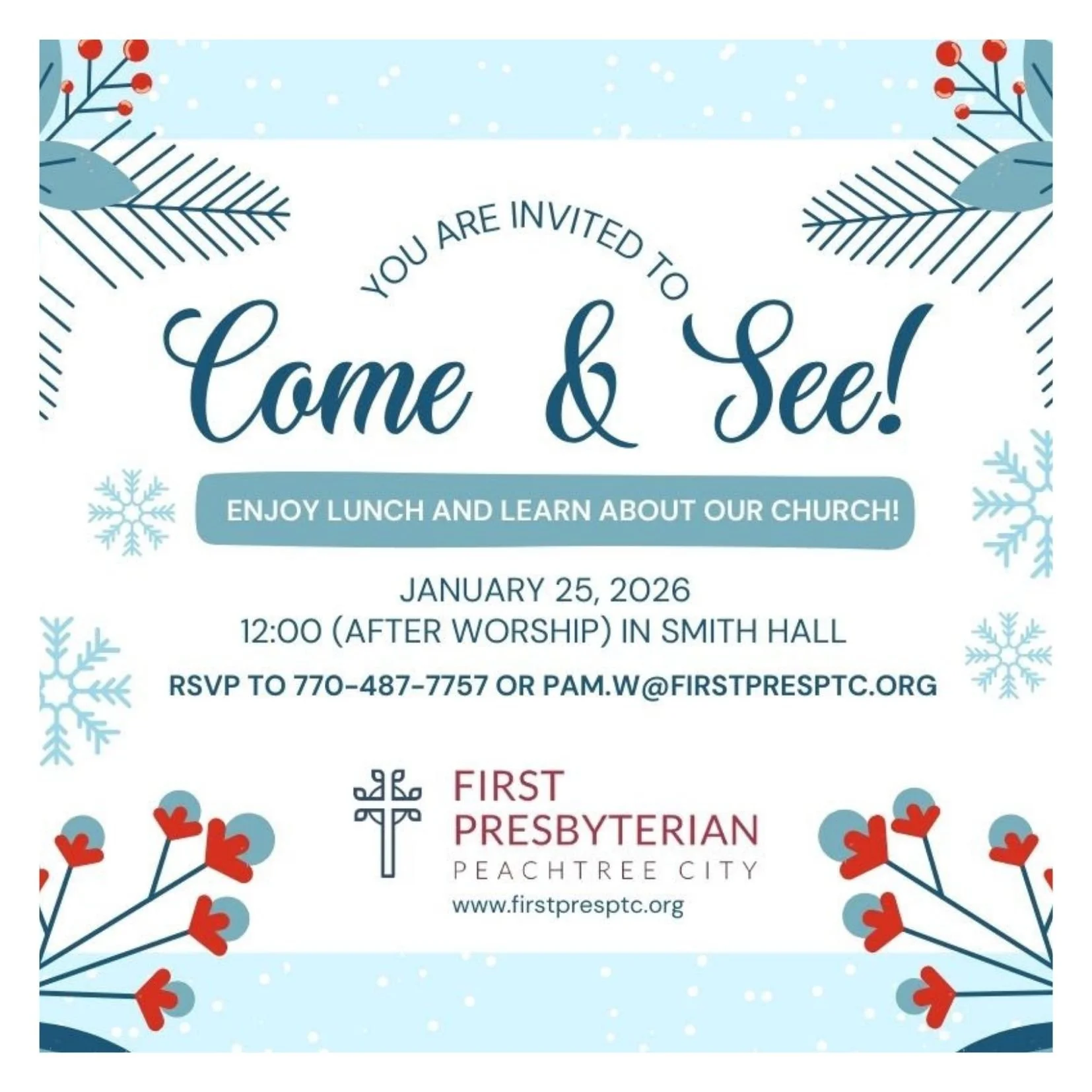 Come &amp; See Luncheon