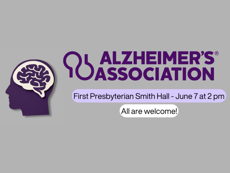 First Pres Presents- Alzheimer's