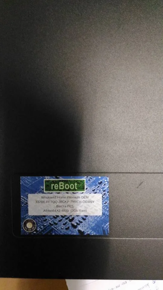 Busy night reBooting some PC's