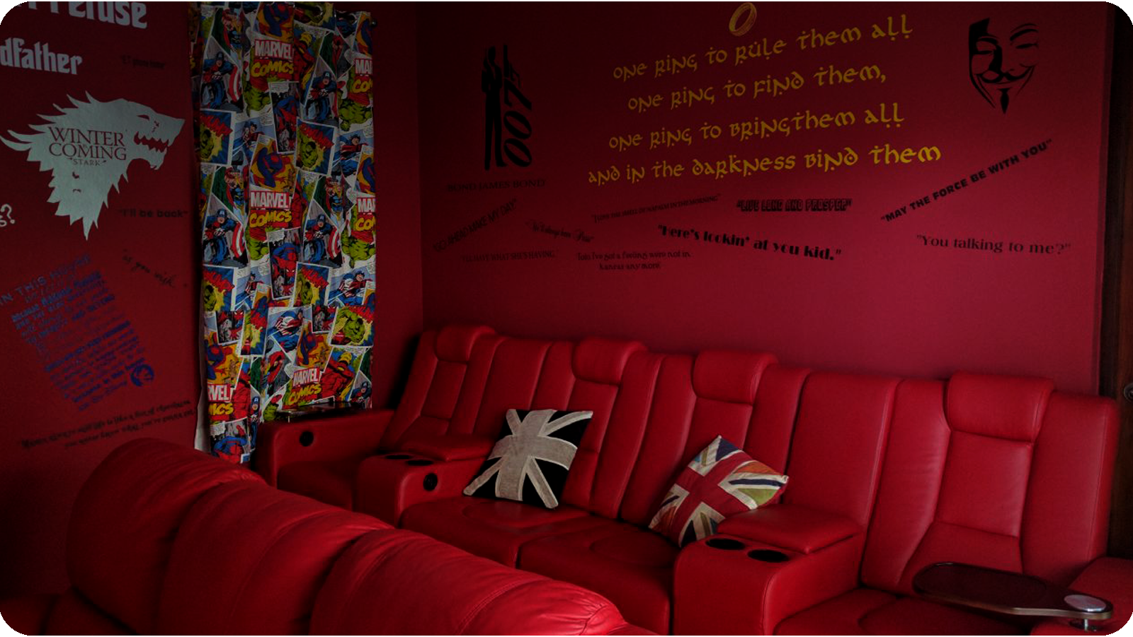 Hua Hin Home Cinema Rear Seating