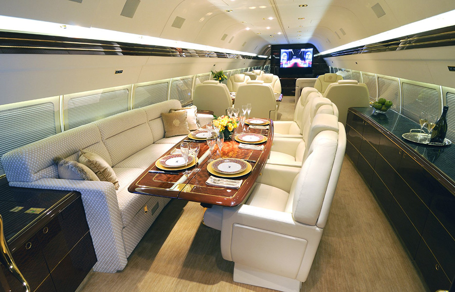 Home Theatre On The Trump Jet H3 Digital Smart Homes