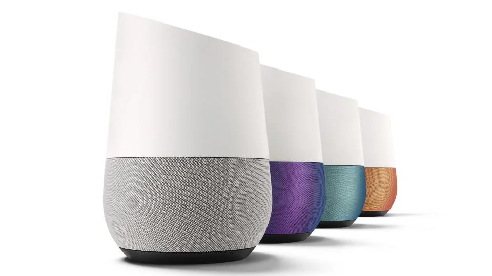 Google Homes range of Smart Home speakers/microphone