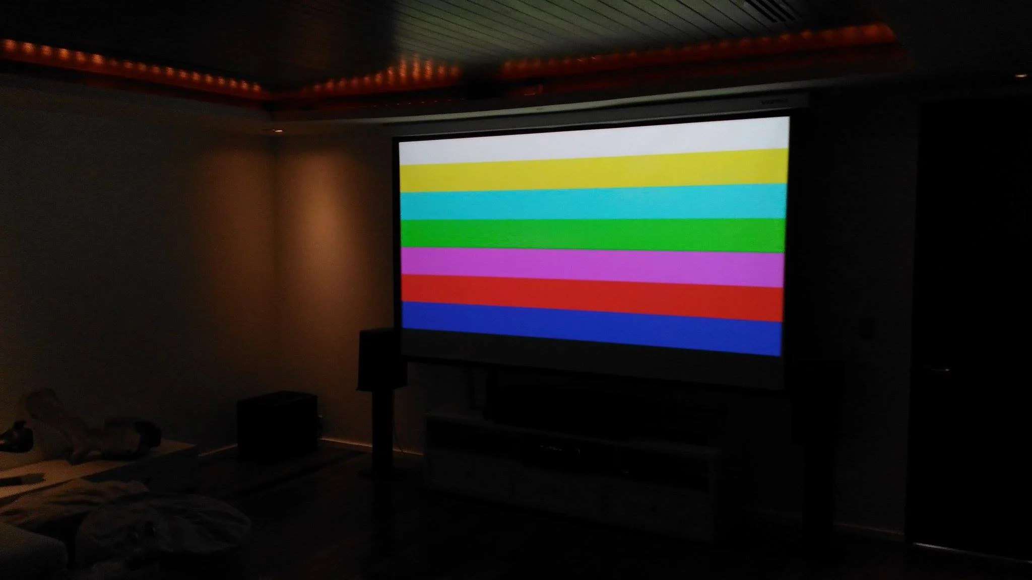 Test Cinema Colour - Palette
