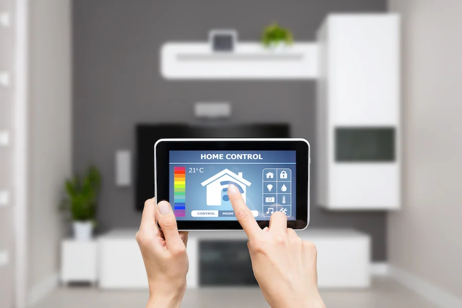 Smart Home control via Tablet