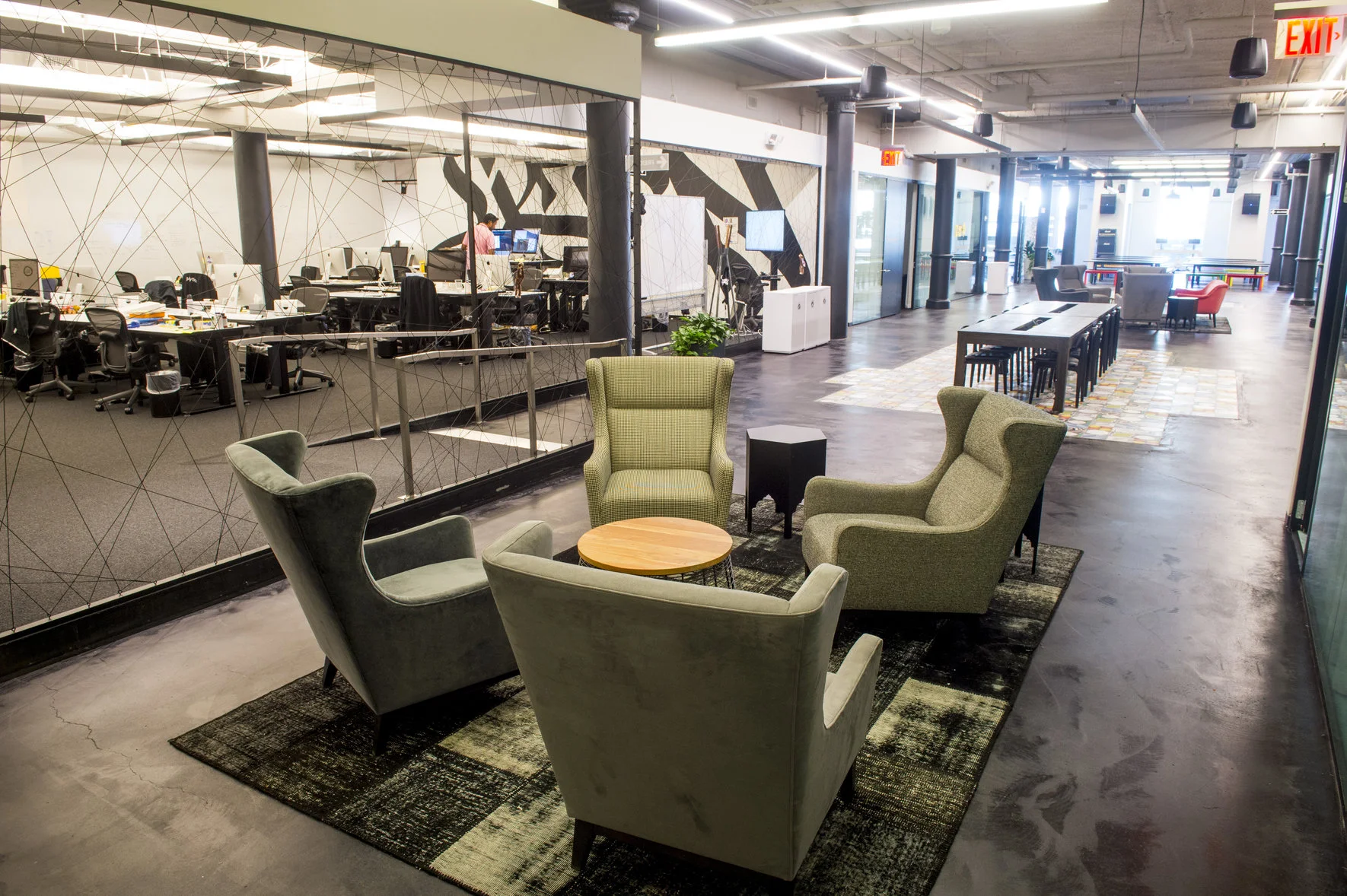 Open Area in Spotify NY City