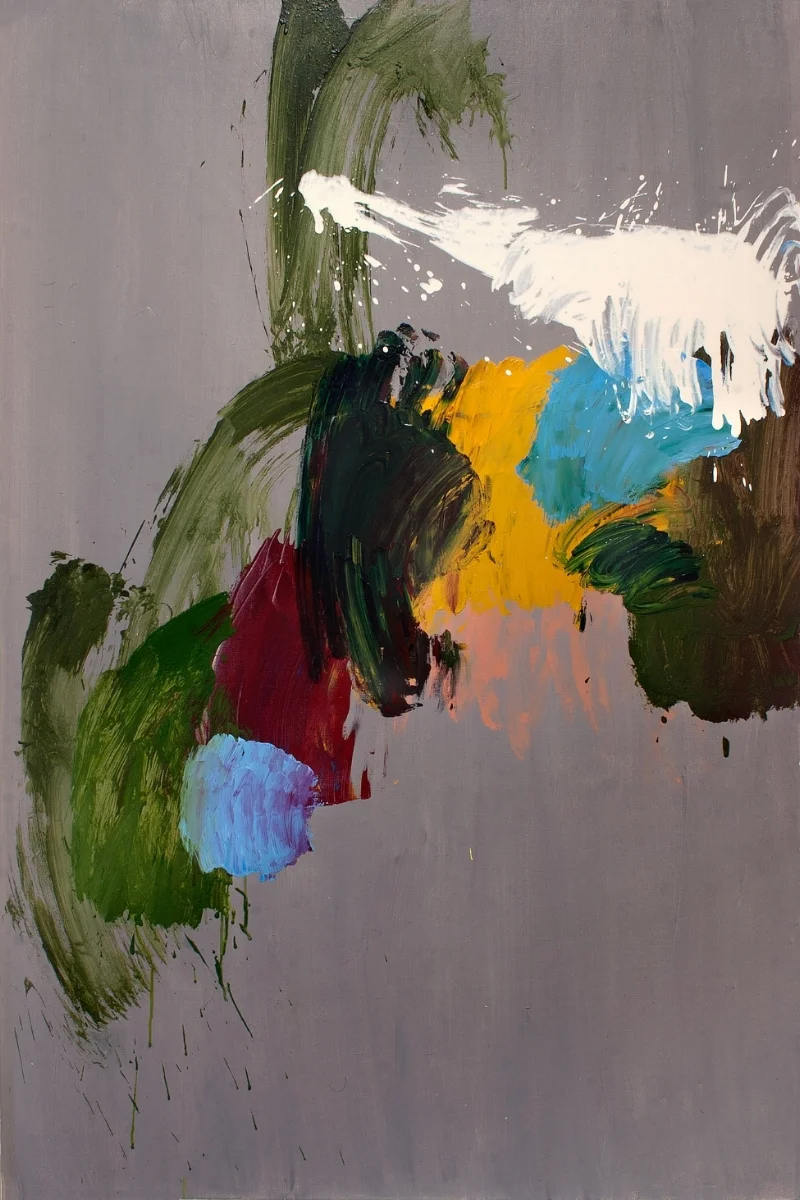 Fanfare (2017) acrylic on canvas, 150x100cm