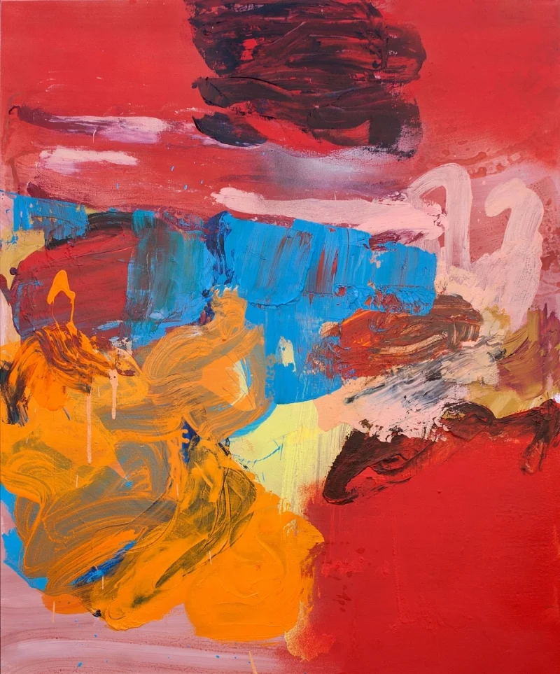 Beware, I am a man of constant ideas (2016) acrylic on canvas, 120x100cm