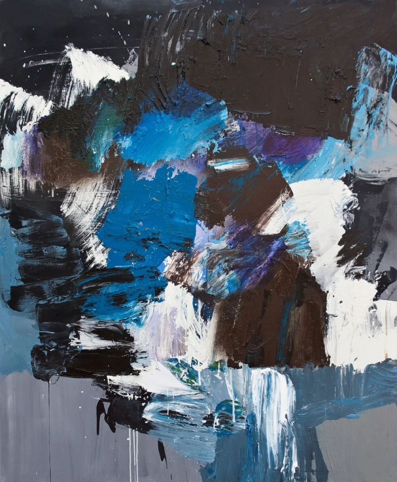 Night School (2016) acrylic on canvas, 145x120cm