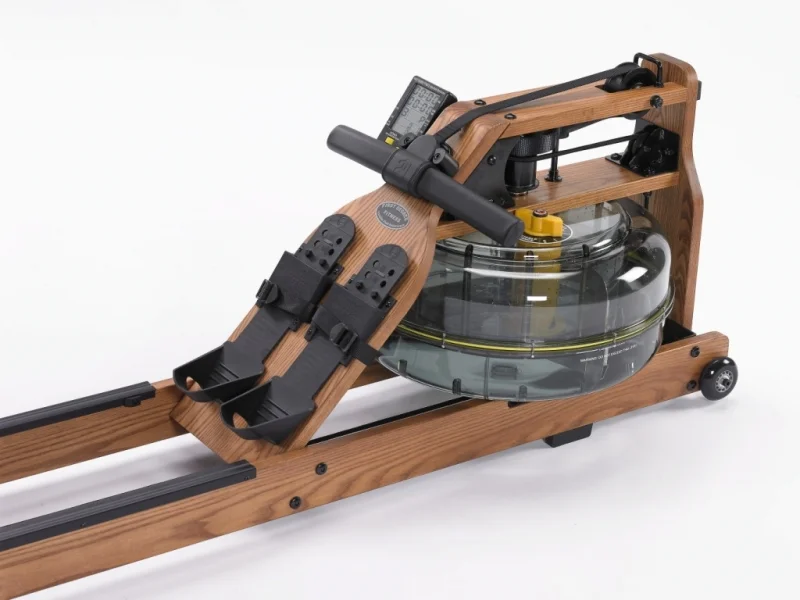 The Row Machine: Not quite the Mercedes-Benz of water rowers but you'll save a couple grand. Be forewarned he has to use this at about 5 in the morning in his skimpies to get that faux Cambridge effect. The First Degree Fitness Rower. $1200 and up. 
