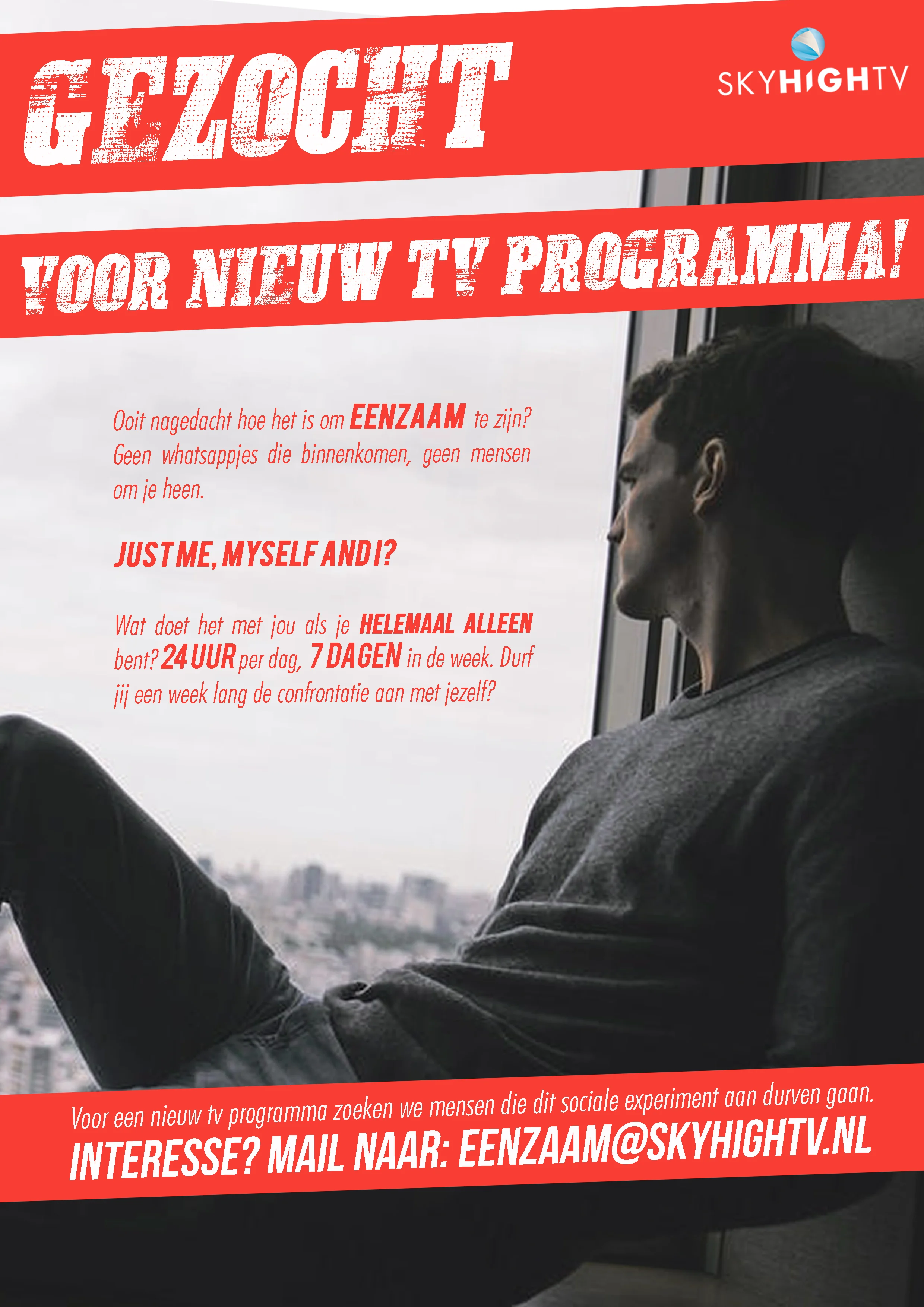 Wie durft het experiment aan?