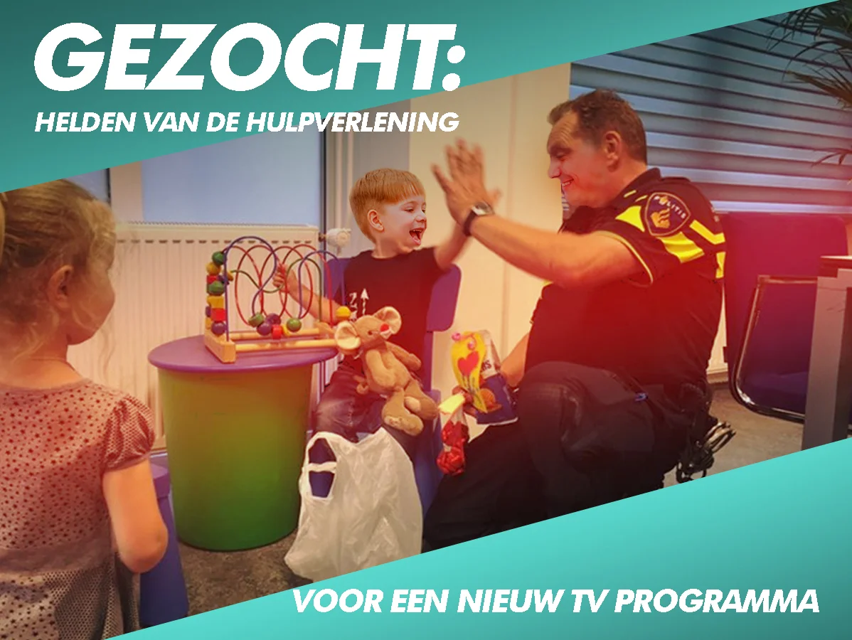 Gezocht: helden van de hulpverlening