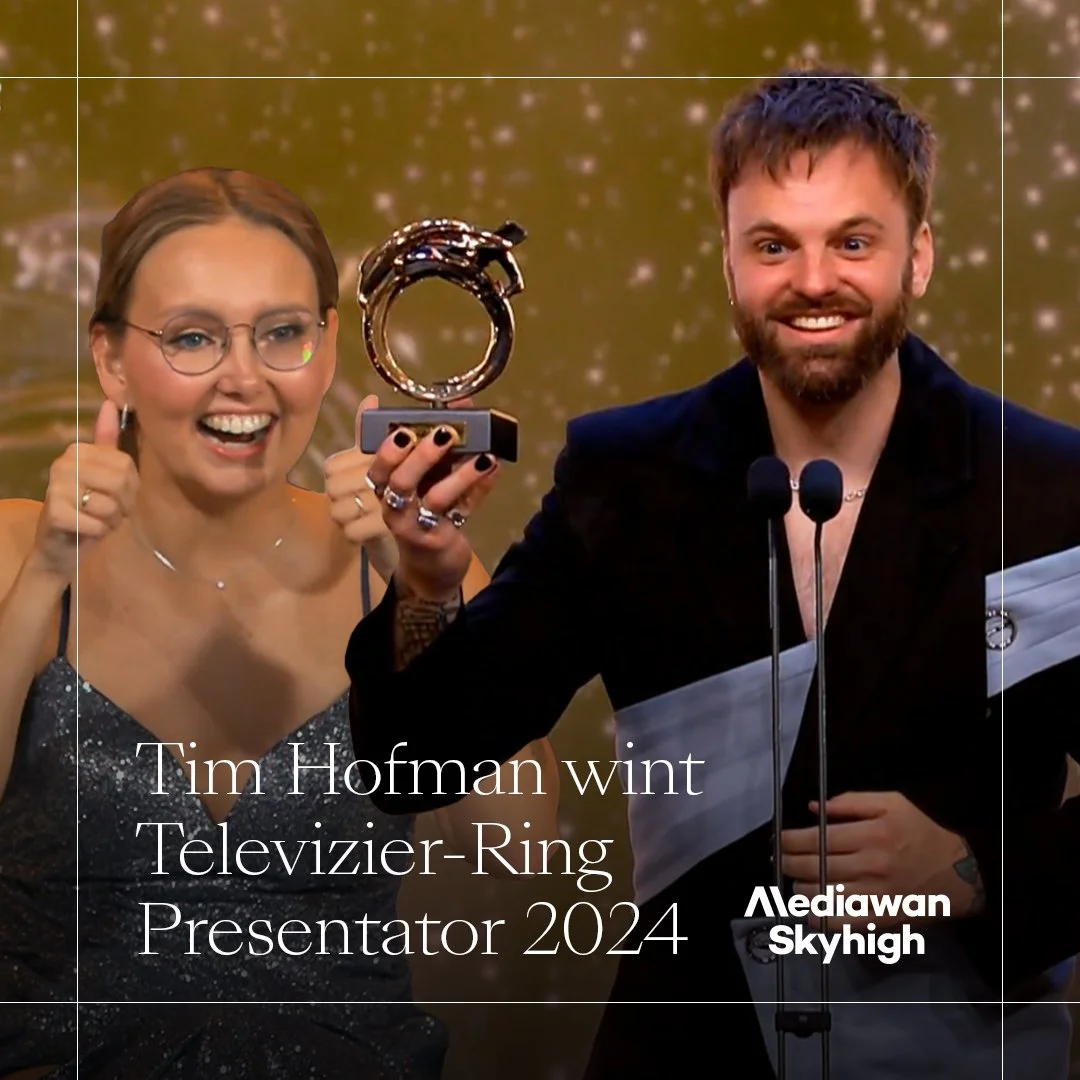 Tim Hofman wint Televizier-Ring Presentator 2024
