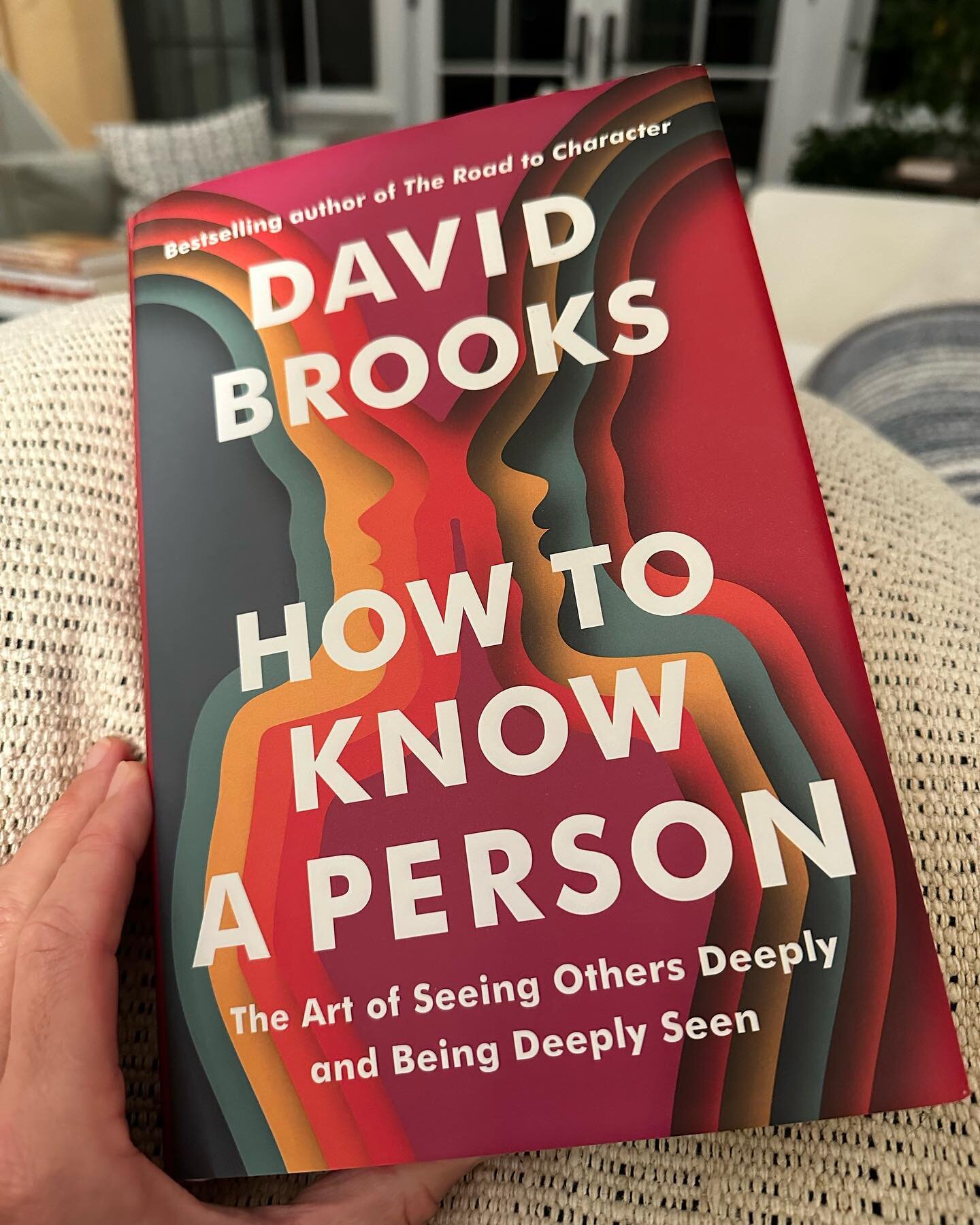 In his latest book, How to Know A Person, David Brooks says &quot;human beings need recognition as much as they need food and water&quot; (9). 

In general, do you feel seen by people around you?  Do you think you are adept at seeing others--understa