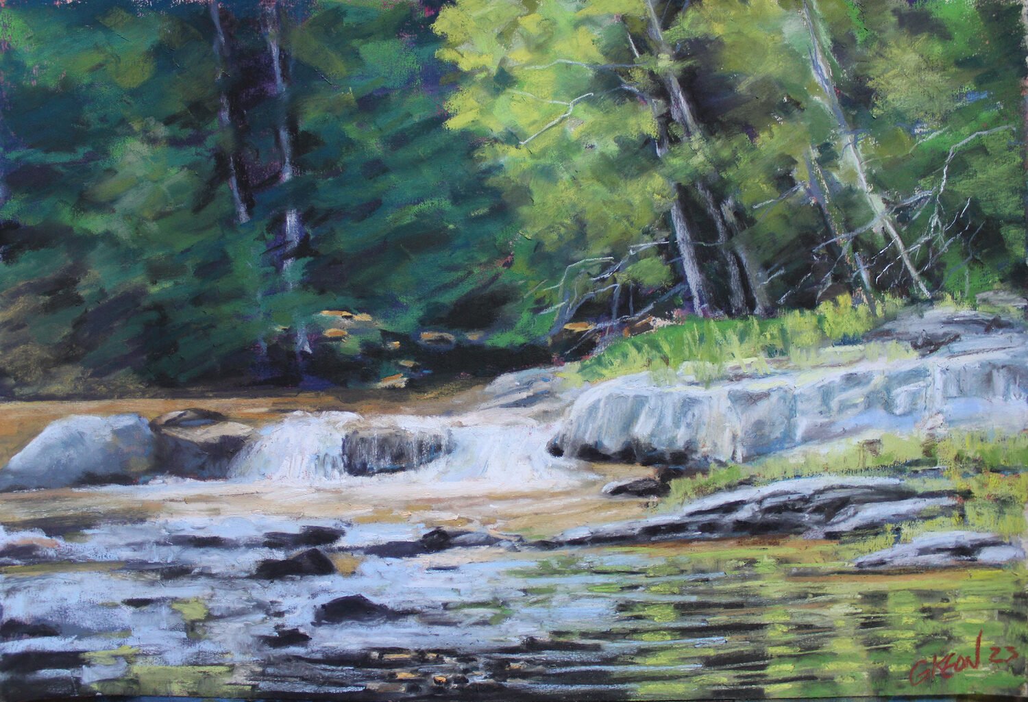 "Marsh Stream, July" Grace Keown