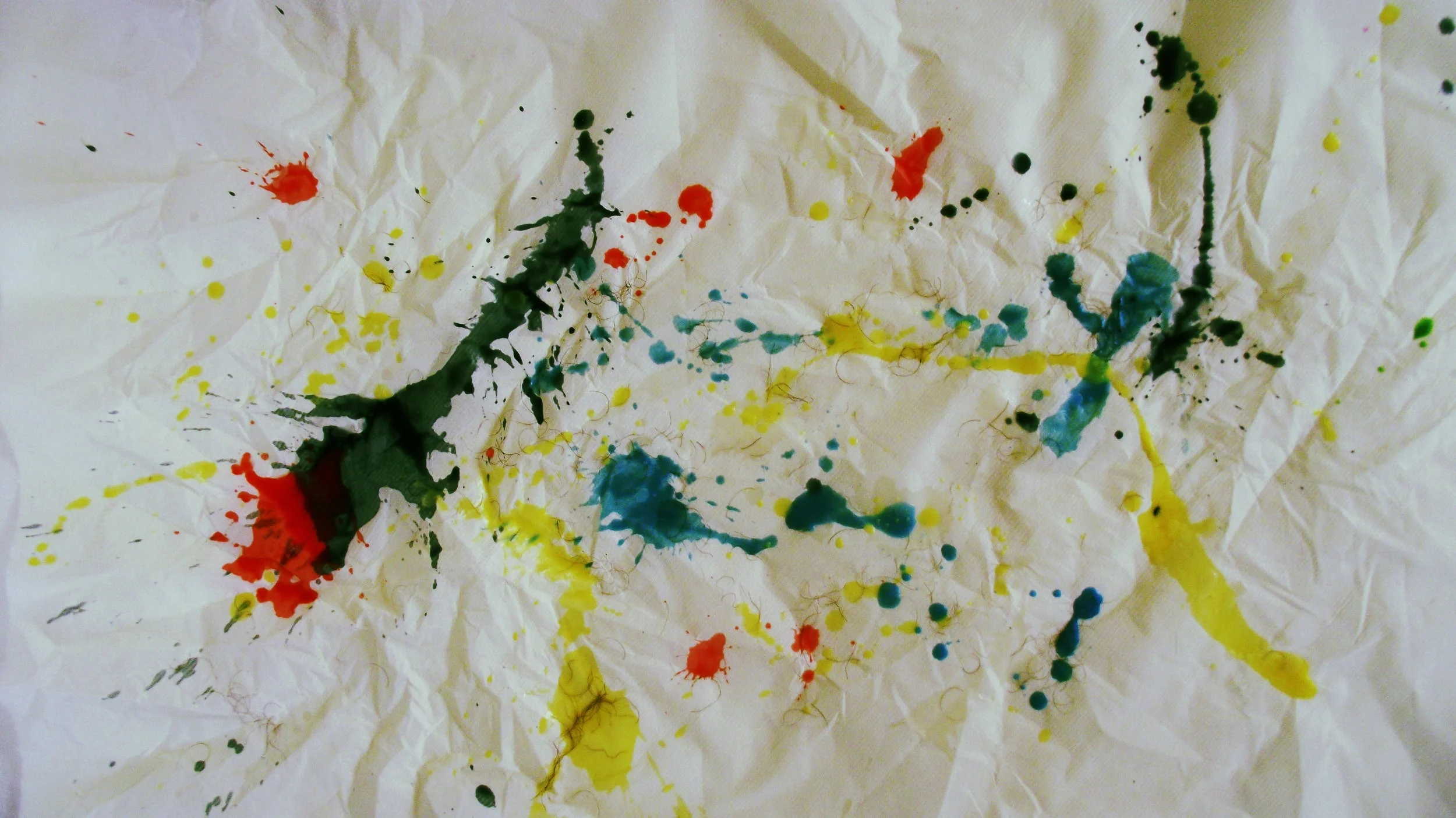 Dripping On Canvas