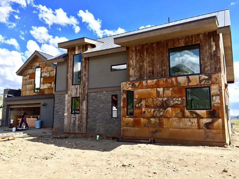 Ground Up Private Residence - Crested Butte © Mark Ewing: Foresight Aerial Photography