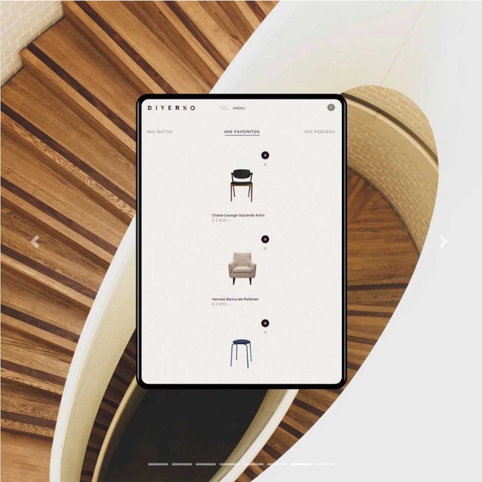 A unique angle on web mockups