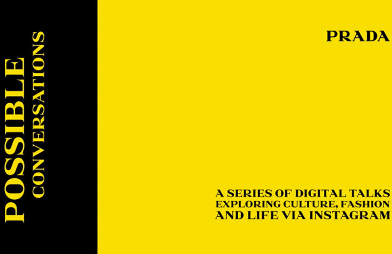 Prada Launches Talk Series on Instagram