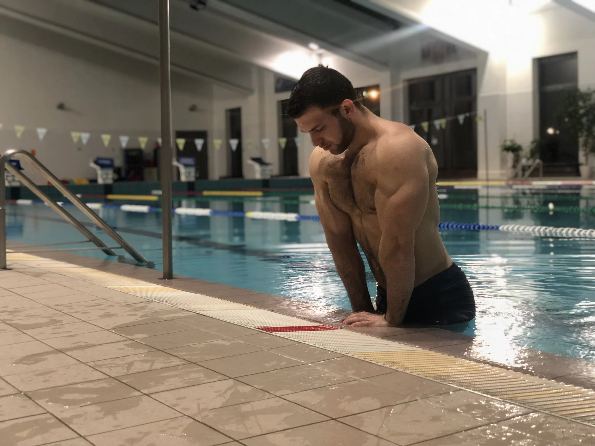 Beautiful Muscle Man In Budapest Galert Spa