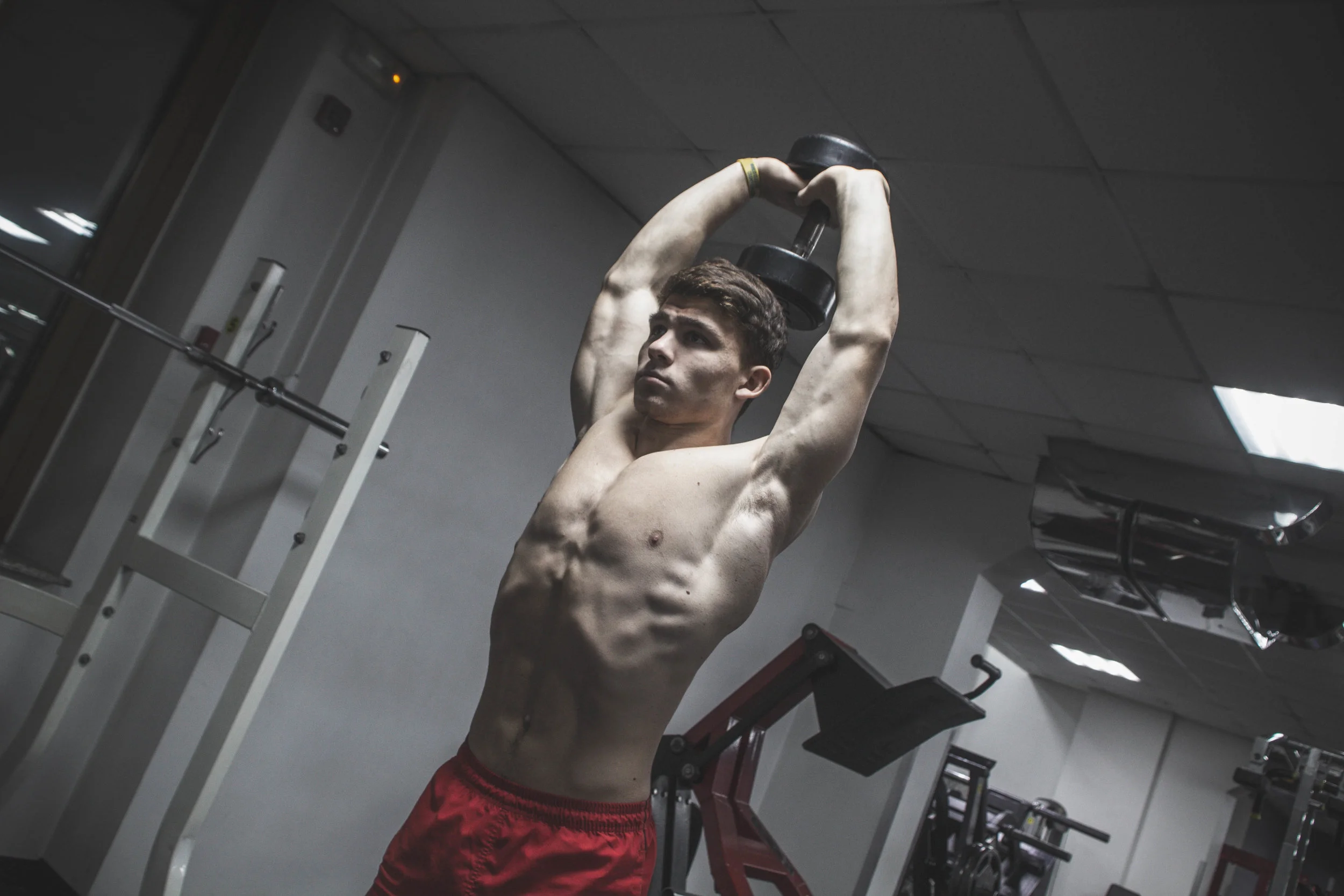 MOST SHREDDED TEEN ARMS YOU EVER SEEN | Andrey's gym hard pumping and flexing