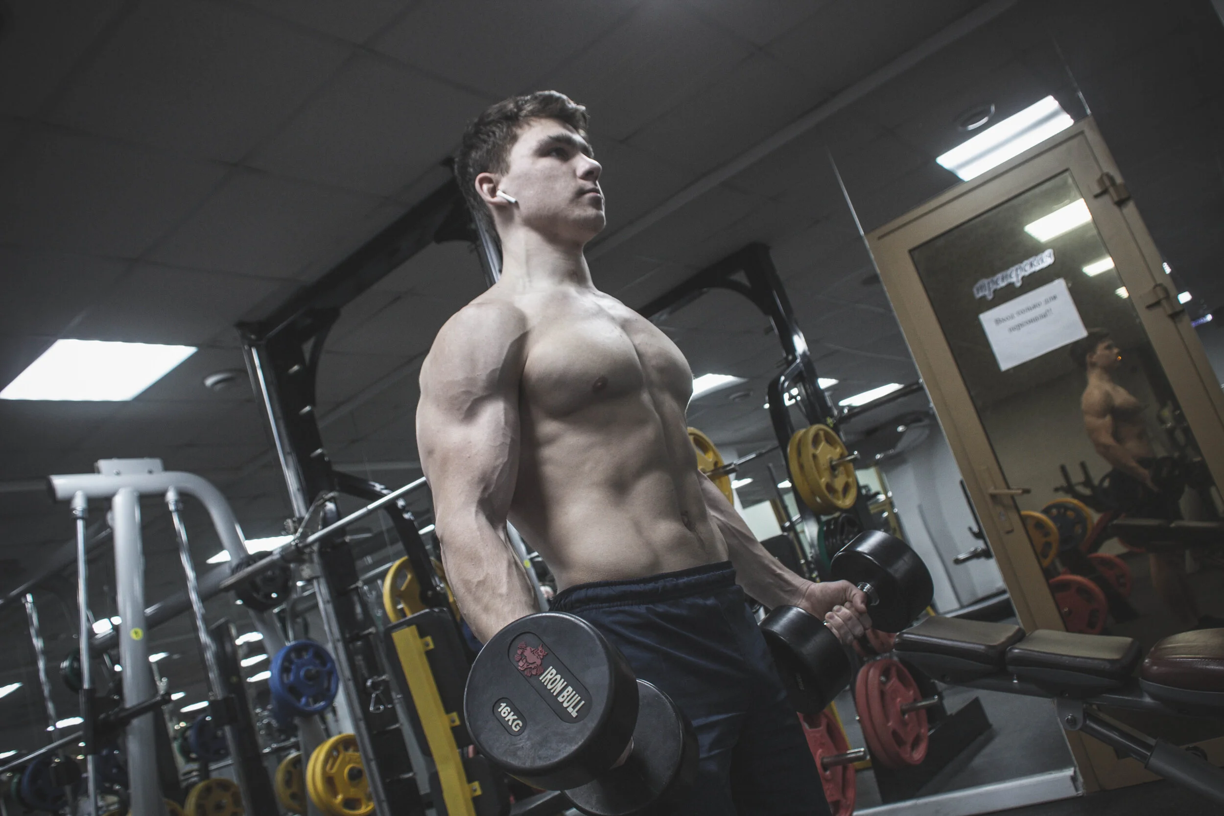 INSANE pumping in gym with new level of muscles shape | Andrey Muscle