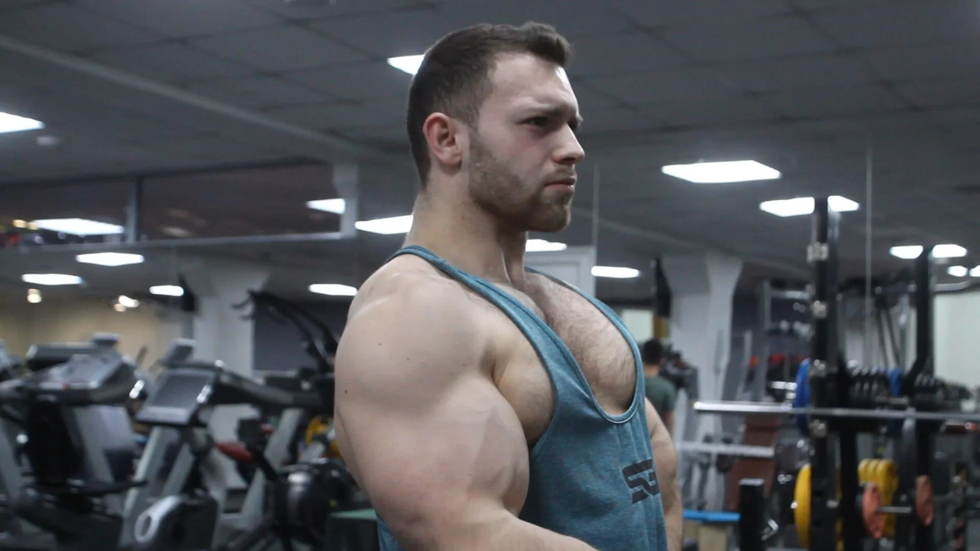 Arms training with maximum pumped flexing | Sergey Frost