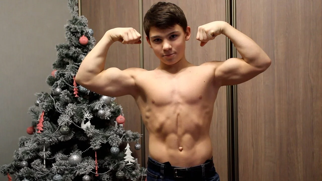 Andrey kid flexing | Insane transformation from world strongest kid