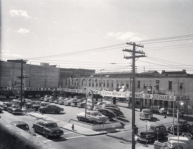 🚗 The tradition of used car lots on Florida Ave is long and proud. No literally, they've always kinda been there. Case in point? Say hello to Locke Motor Company circa 1951. Located at the corner of Florida and Fortune the lot is still there but is 