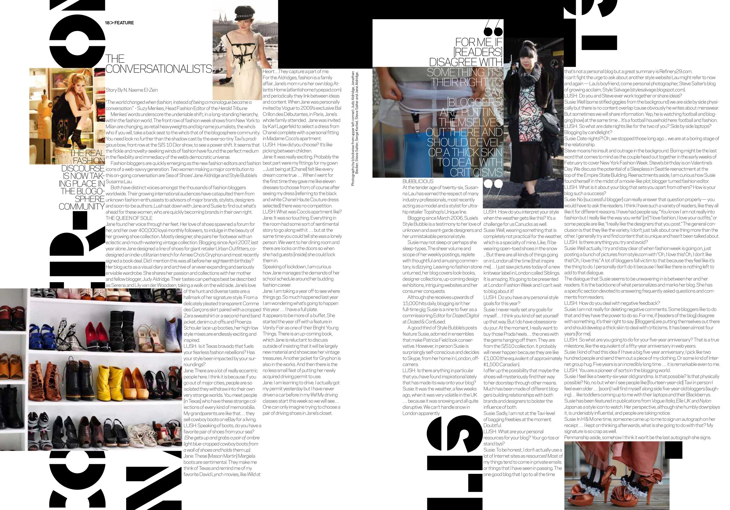 Article Fashion Influencers: LUSH Magazine