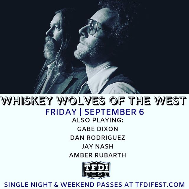 GET YER TICKETS!
.
And then get yerself and some pals to @tfdifest for this hot tamale lineup 🥃🤘🏼🐺
.
@whiskeywolvesofthewest @luccadoes @iamjaynash @amberrubarth @garrisonstarr @matt_duke @buncearoo #tfdi #tfdifest #tfdifest2018 #whiskeywolvesoft