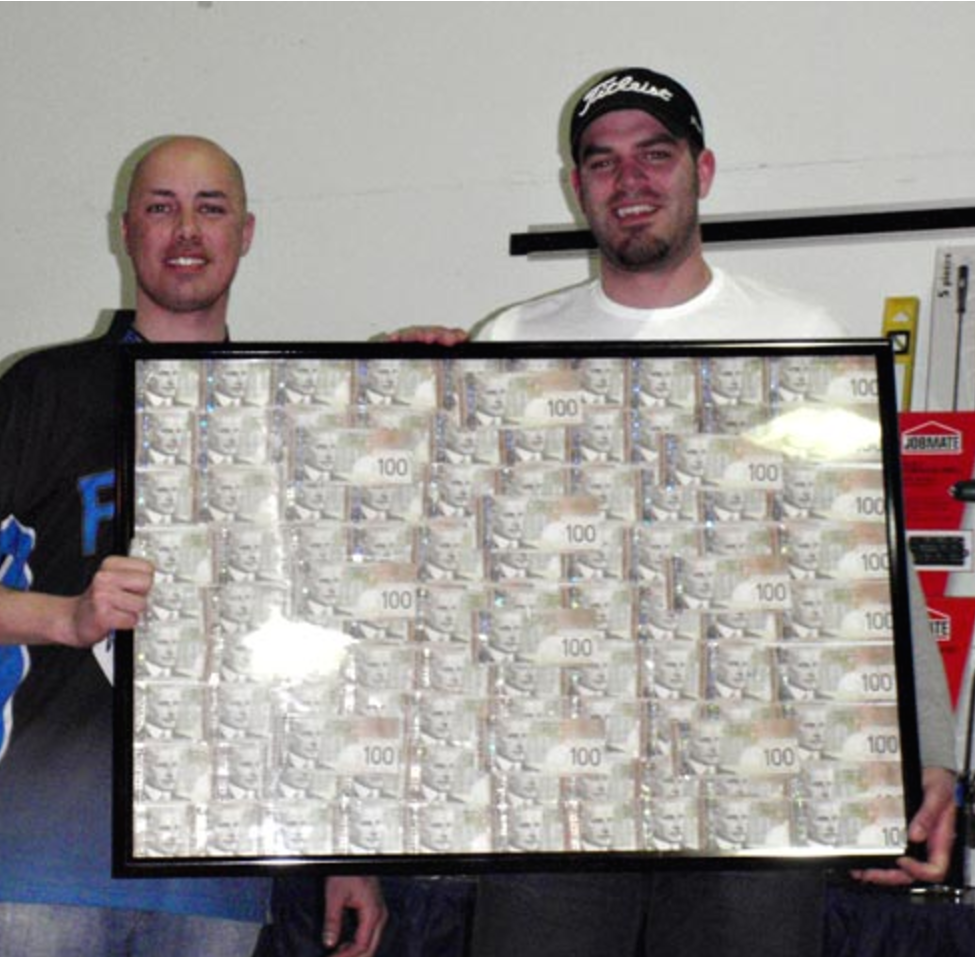 2010 The 7th Annual $10,000 Falcon Lake Winter Fish-Off was a great success with 166 fish weighed in . A new record! We welcomed contestants from as far as away from Gilliam MB, Thompson MB, Martensville SK, Hearst ONT, Toronto ONT, and even Hay River NWT! Here's a brief recap, by the numbers: 166 Fish weighed in this year. A new record! 50th place was 1.98 won by Derrick Vaughn 1st place $10,000 winner was a 20.02 pound pike caught by Mike Toews 2nd place was a 8.44 pound pike caught by Gord Steiss 3rd place was a 7.24 pound pike caught by Geo Guertin 10th placing was 5.14 pounds