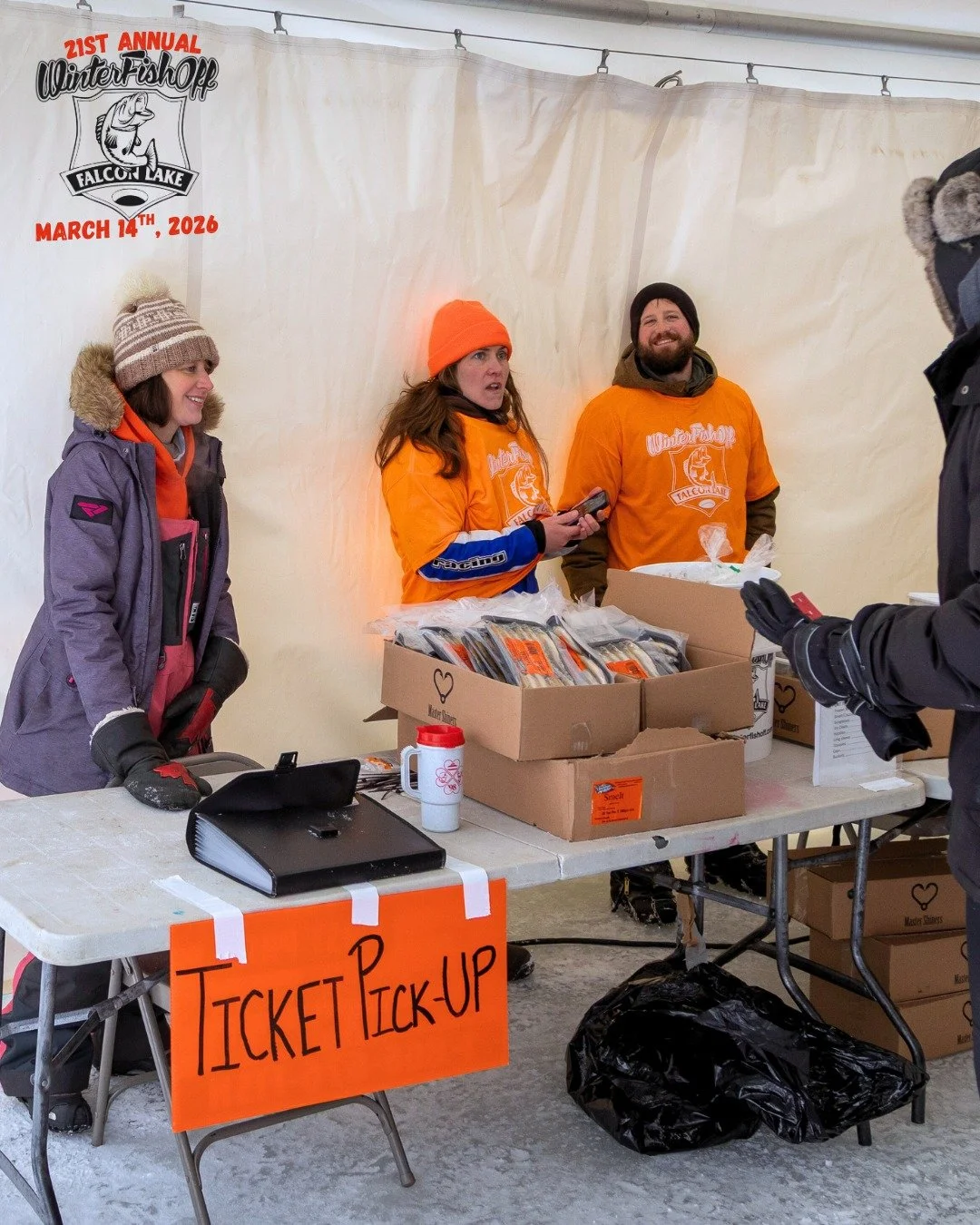 Did you know Early bird tickets are available online? 🎣

Grab yours now and save $30 when you sign up early for the Falcon Lake Winter Fish-Off. Don&rsquo;t miss your chance to lock in the best price AND secure your spot for one of Manitoba&rsquo;s 