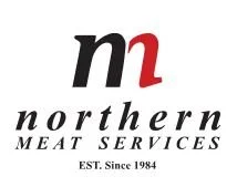 Logo of Northern Meat Services, established in 1984, with black and red lettering.