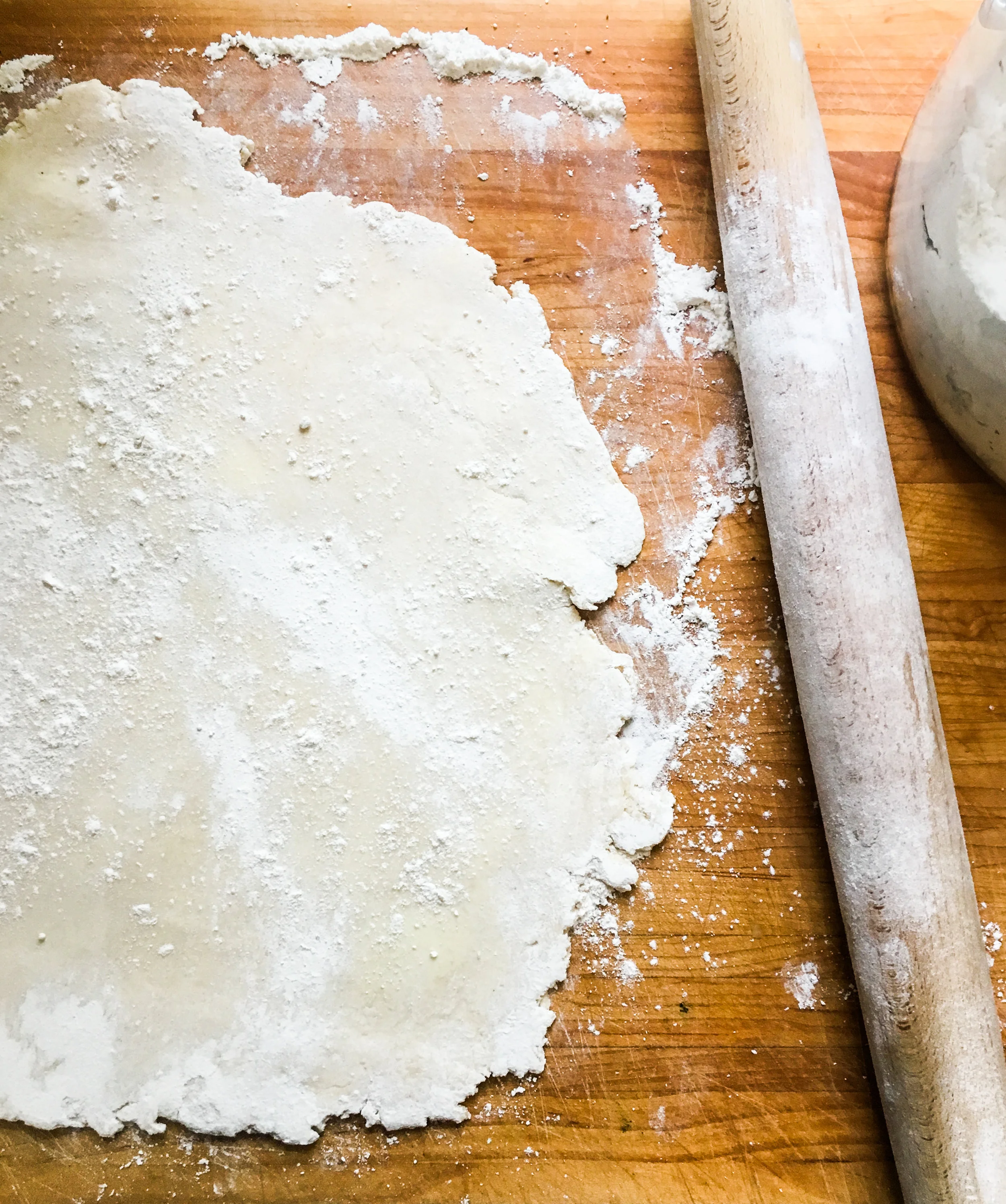 double all butter pie dough