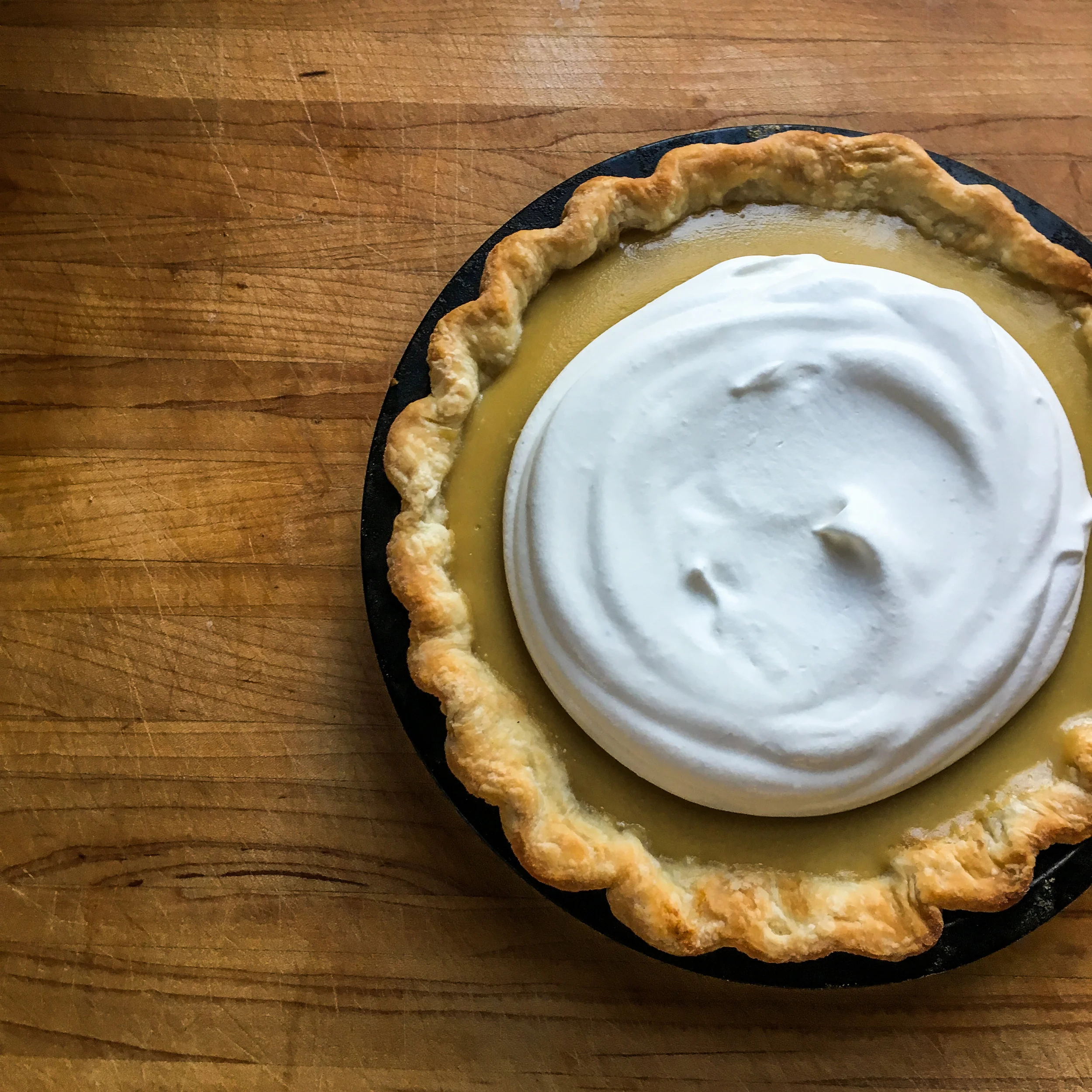 Chamomile Cream Pie