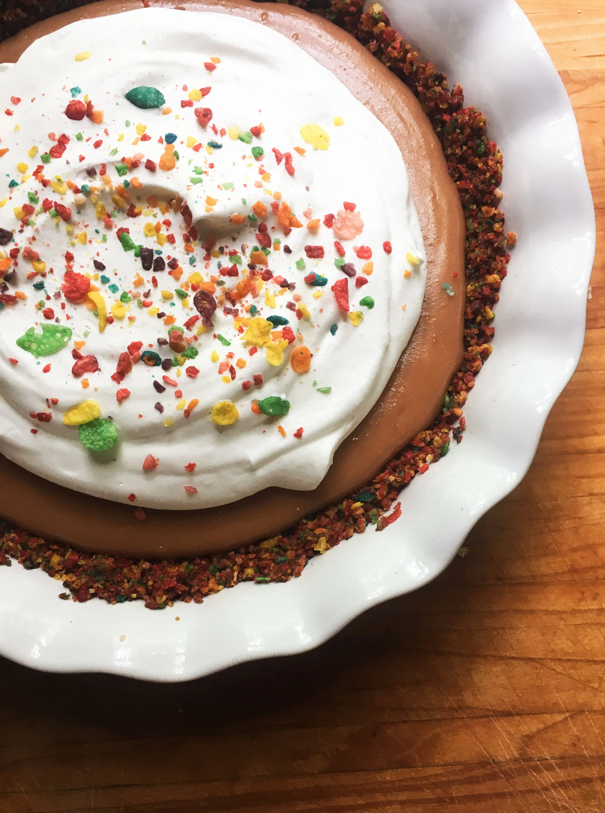 Cereal Milk Cream Pie