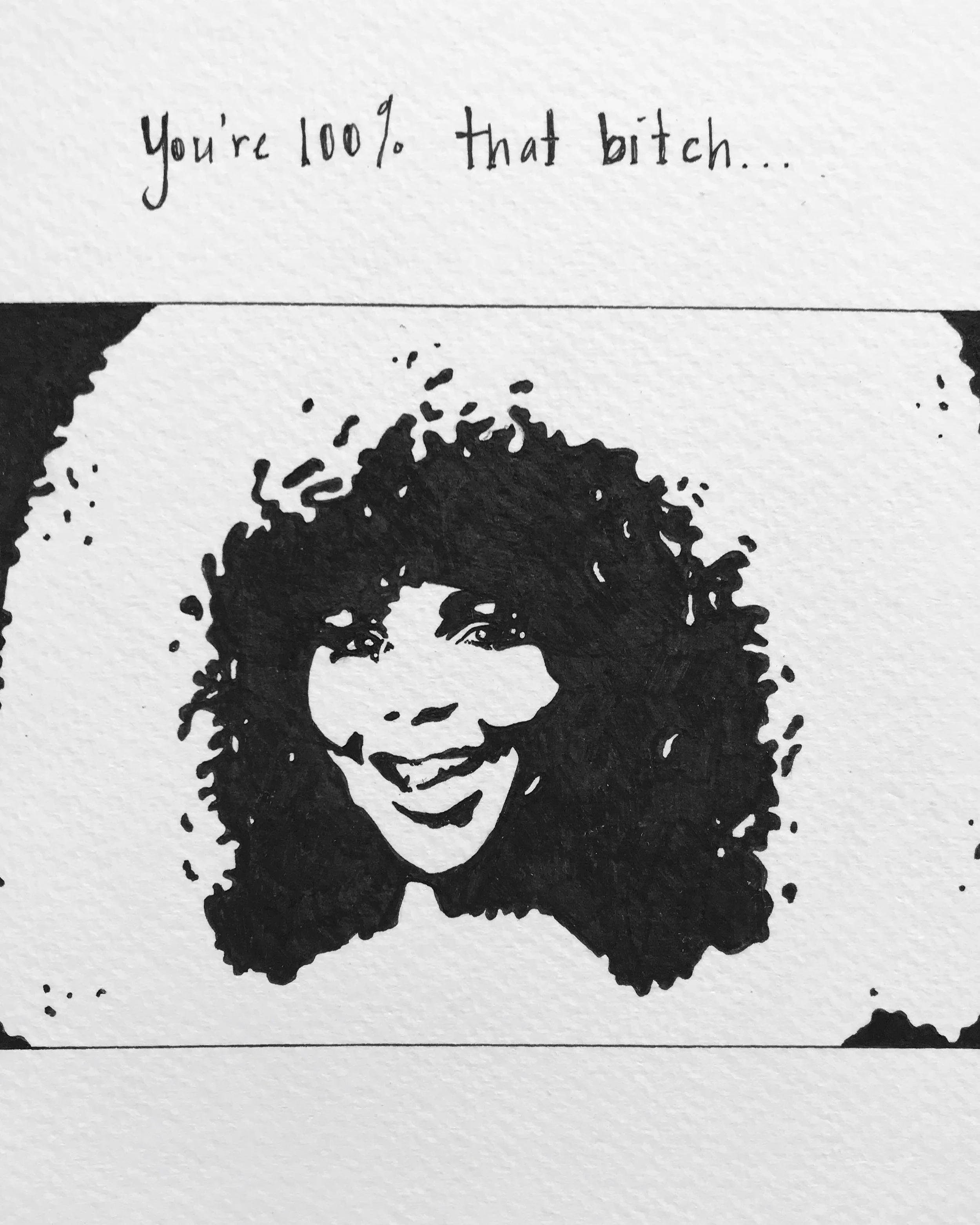 Lizzo Greeting Card