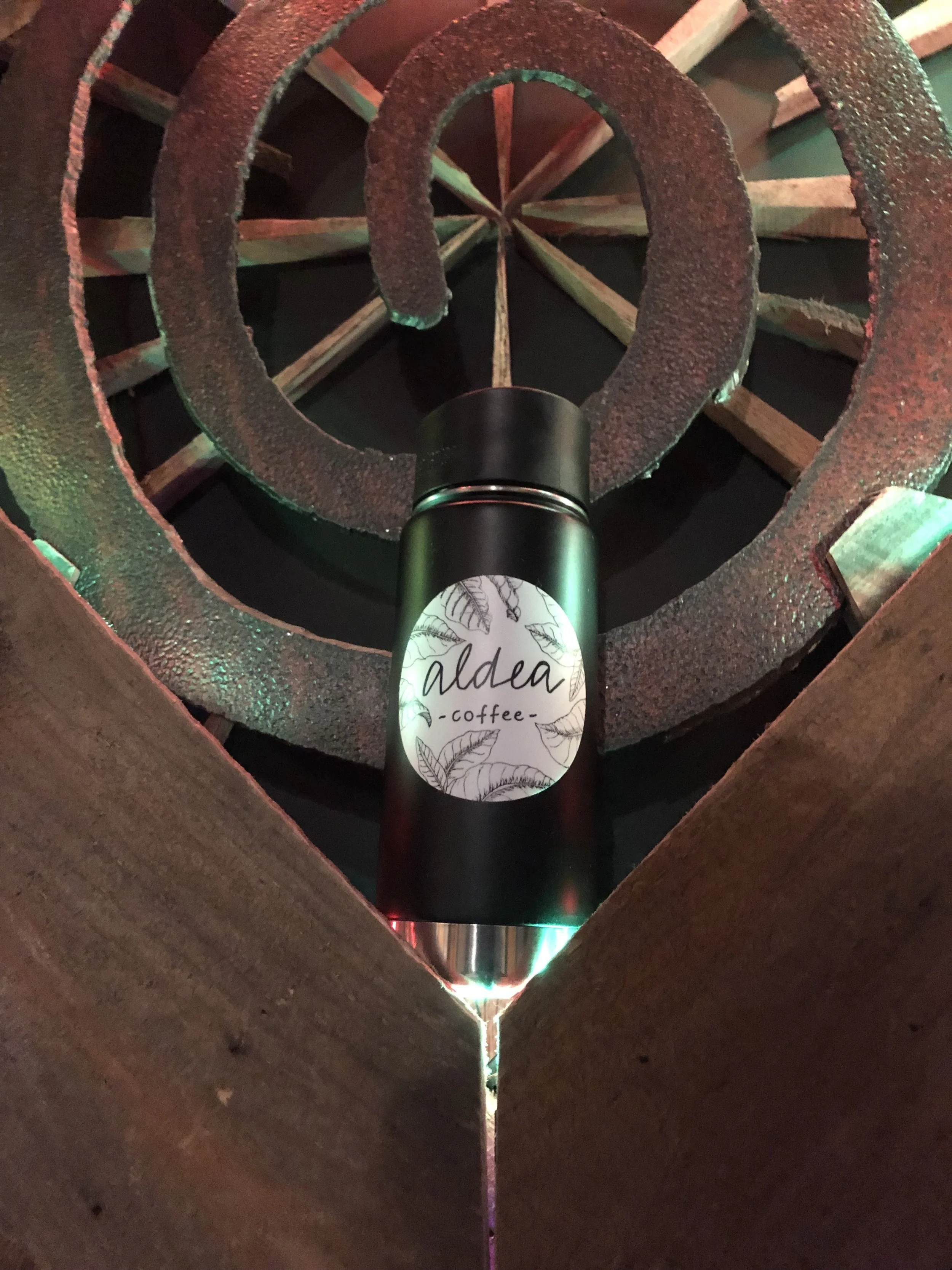 Enjoying Aldea Coffee in the studio is an everyday thing for the Third Coast family!