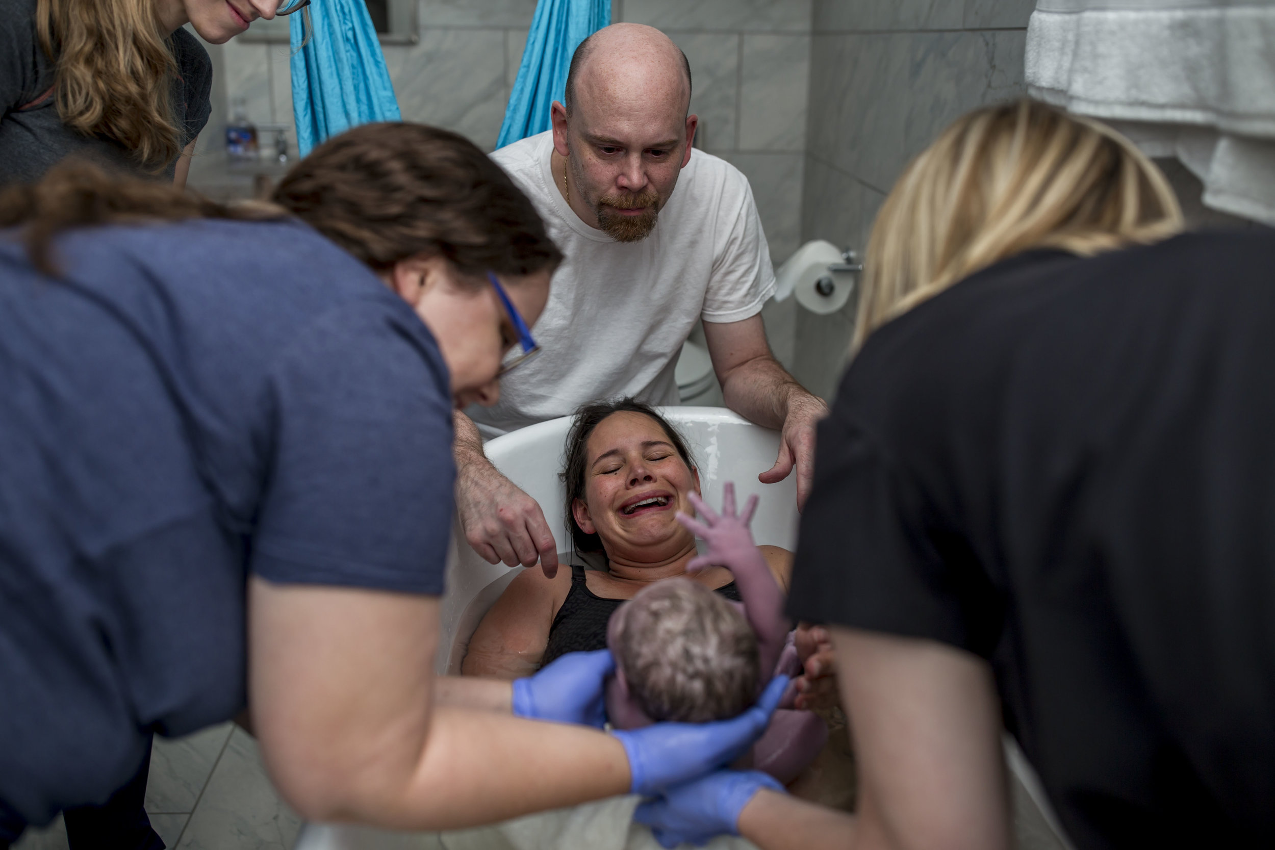 the first time you see your baby