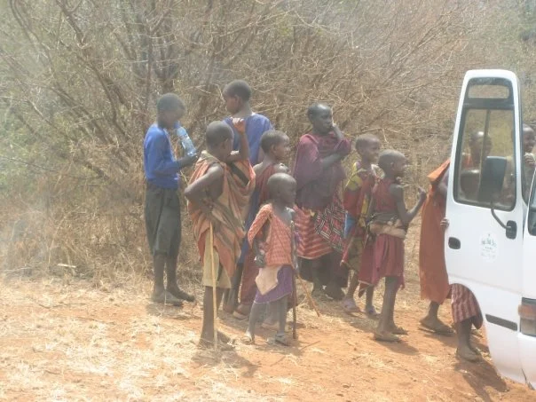 Alina's trip to Tanzania in 2007
