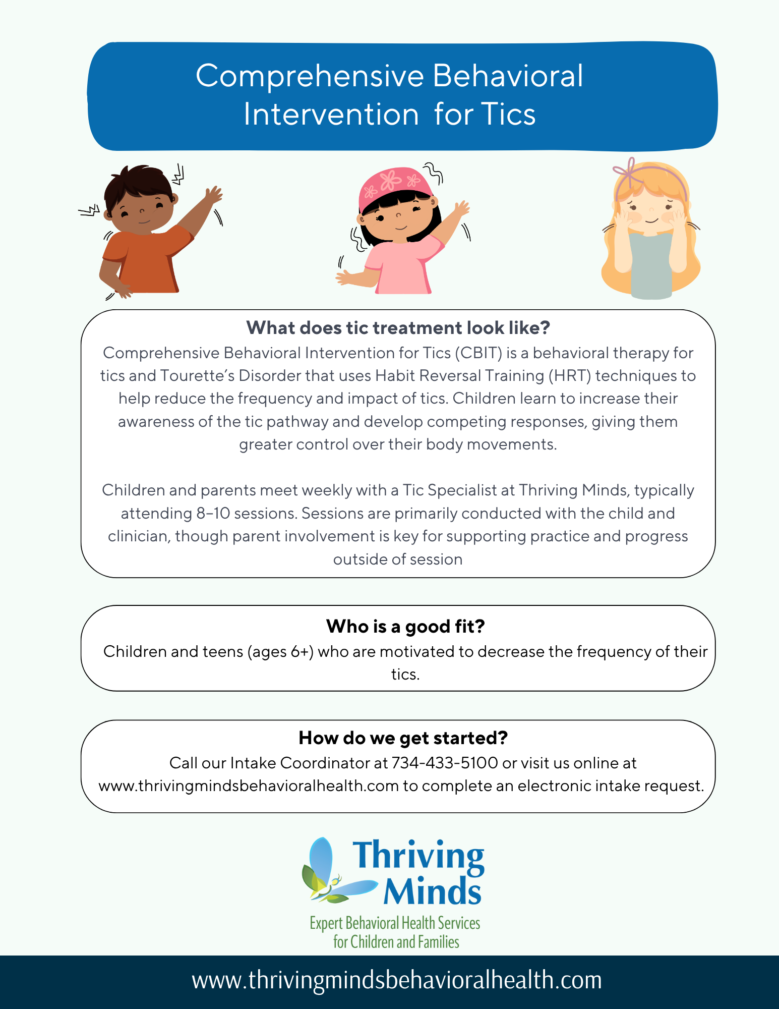 Comprehensive Behavioral Intervention for Tics (CBIT)