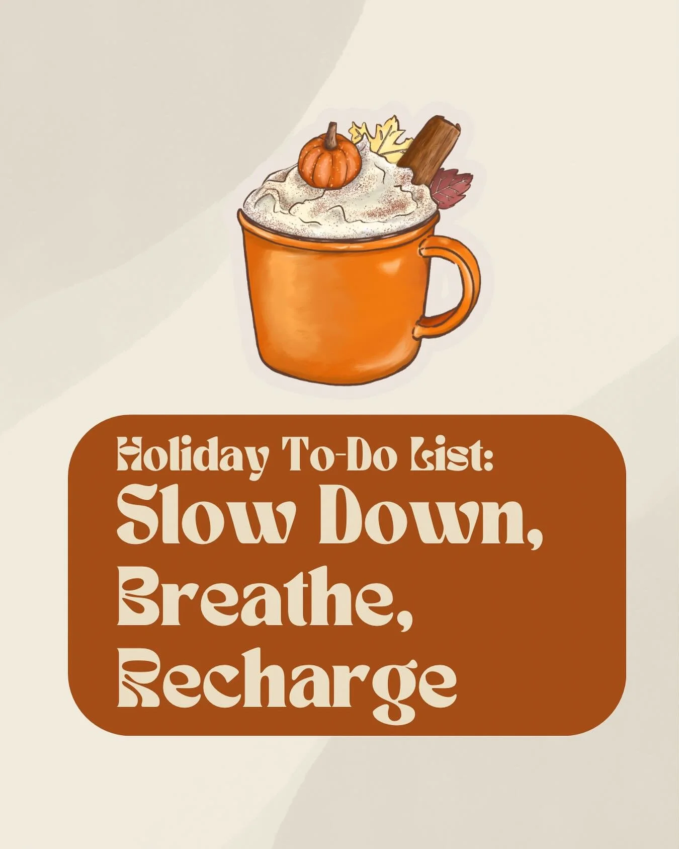 uring the busy holiday season, it&rsquo;s easy to put your own needs last &mdash; but your well-being
matters.
🌙
Rest is productive. When parents take time to recharge, the whole family benefits.
Take a moment to pause, breathe, and nurture yourself