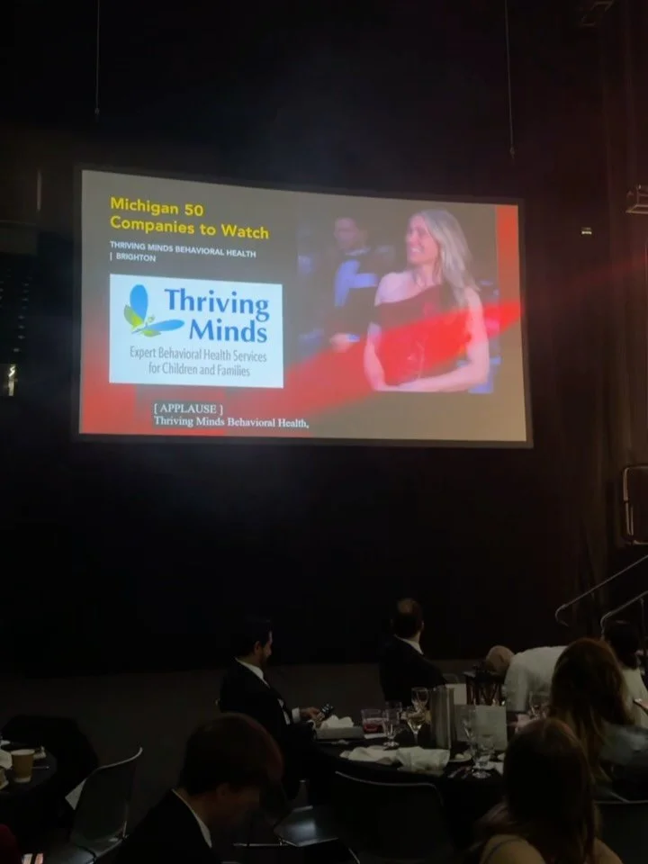 Tonight Dr. Aimee accepted the Michigan 50 companies to watch at the Michigan celebrates small business awards gala! We are so honored and proud!