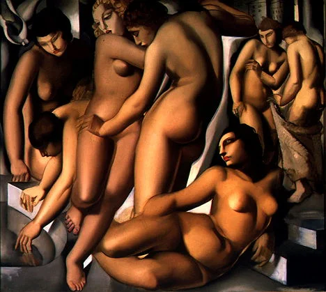 IMAGE: WOMEN BATHING BY TAMARA DE LEMPICKA (1929)