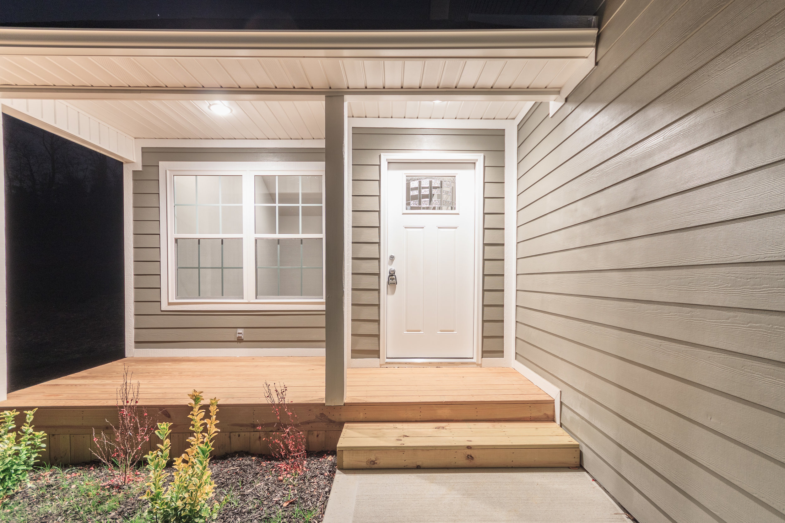 Welcome home to this wonderful covered porch. 