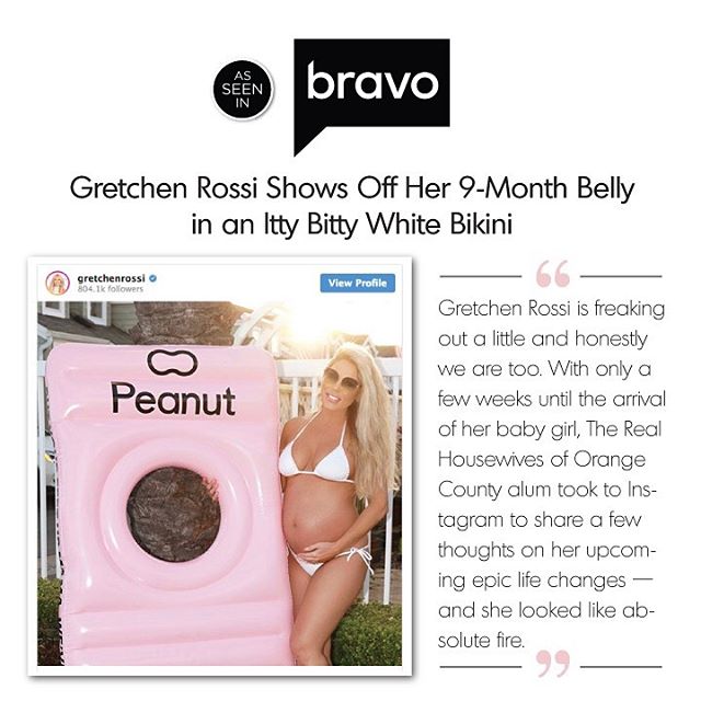Thank you @bravotv for featuring @gretchenrossi in our new collection Gretchen Christine for Amanda Louise 💕 And how cute is that floatie?! .
.
.
#bikini #sexybikini #bikinimodel #summer2019 #summervacation #bikinis #swimwear #summerfashion #model #bikinilife #vacationlife #fashion #bikinifashion #gretchenrossi #amandalouise
