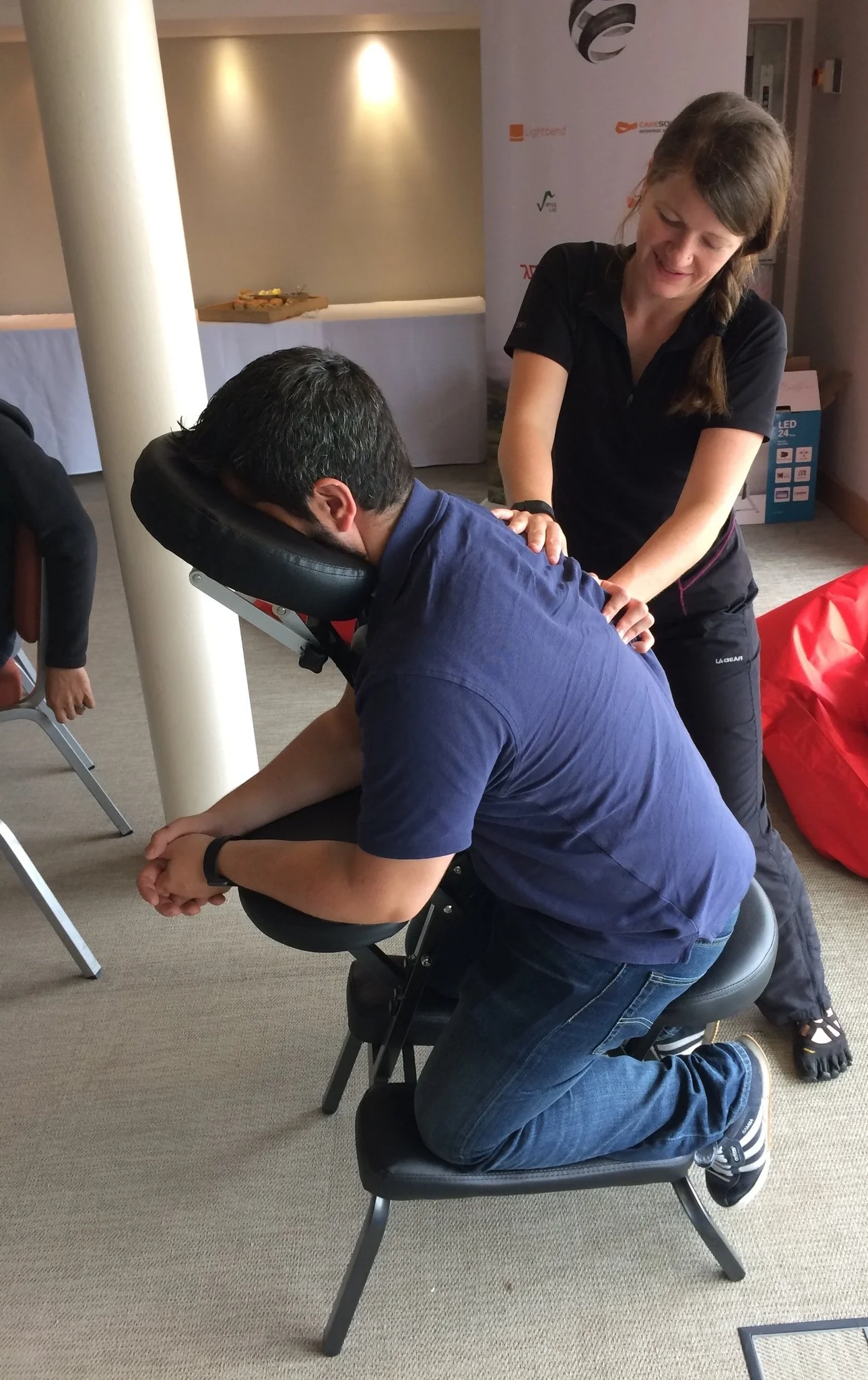 Corporate Seated Massage — Sports Massage And Soft Tissue Therapy