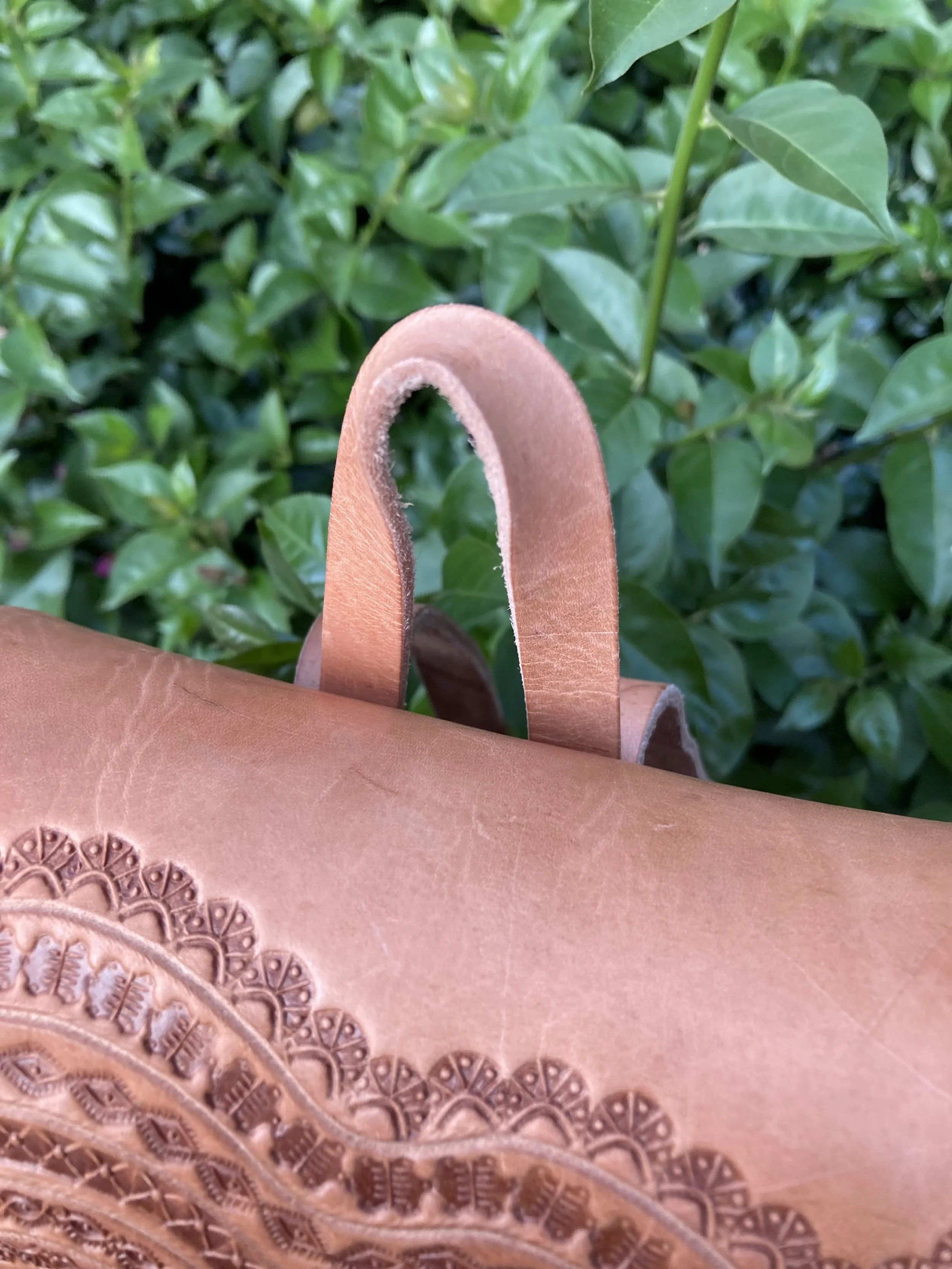 Leather Backpack — FORTUNA CHOCOLATE organic, ancestral 
